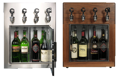 Cruvinet Ultra Series of Winebar storage and preserving systems
